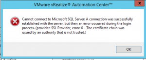 vRA 7.0.1 IaaS Installation – 7